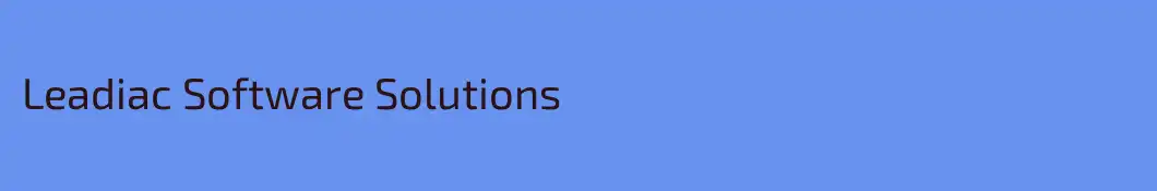 Leadiac Software Solutions
